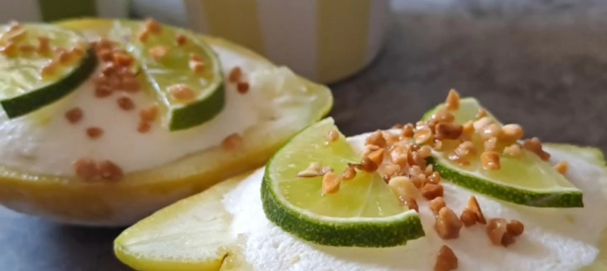 " Helado casero con Thermomix " Crema helada de limón