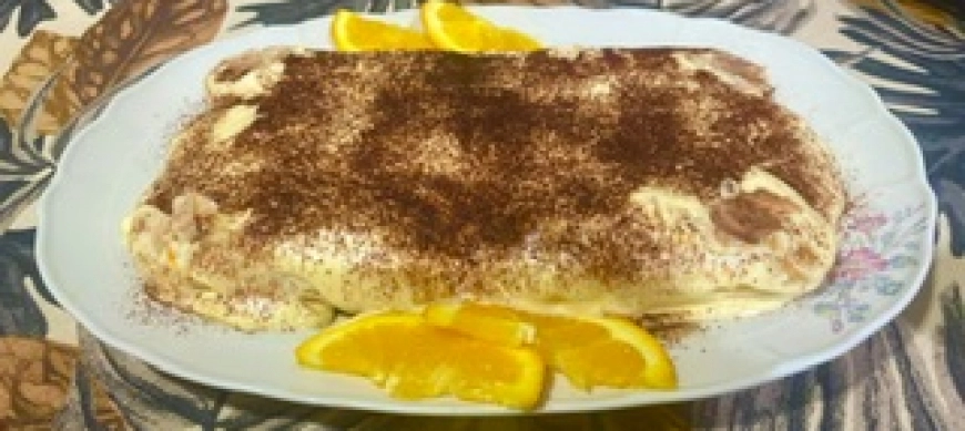 TIRAMISÚ DE NARANJA