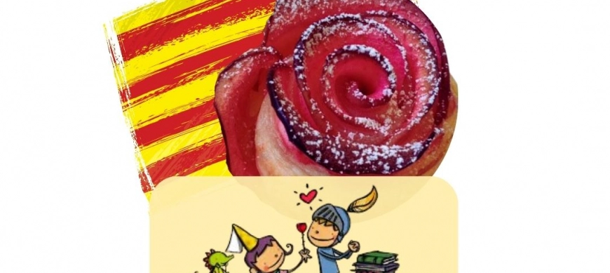 Postre de Sant Jordi con Thermomix