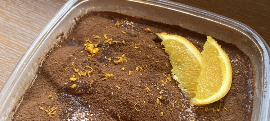 TIRAMISÚ DE NARANJA