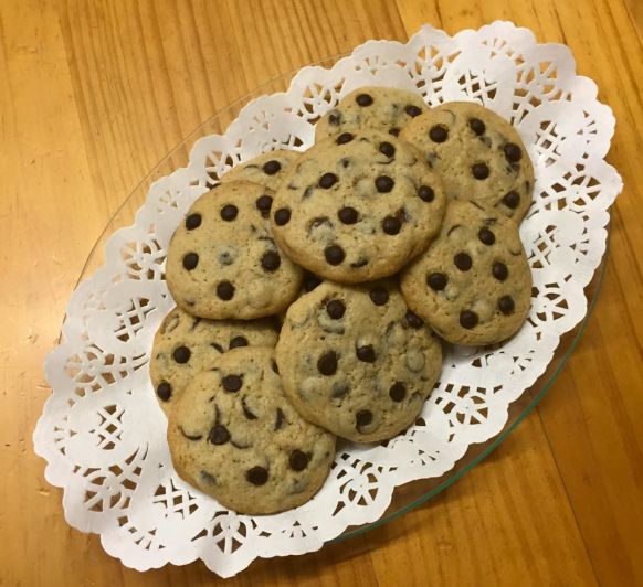 Cookies con pepitas de chocolate