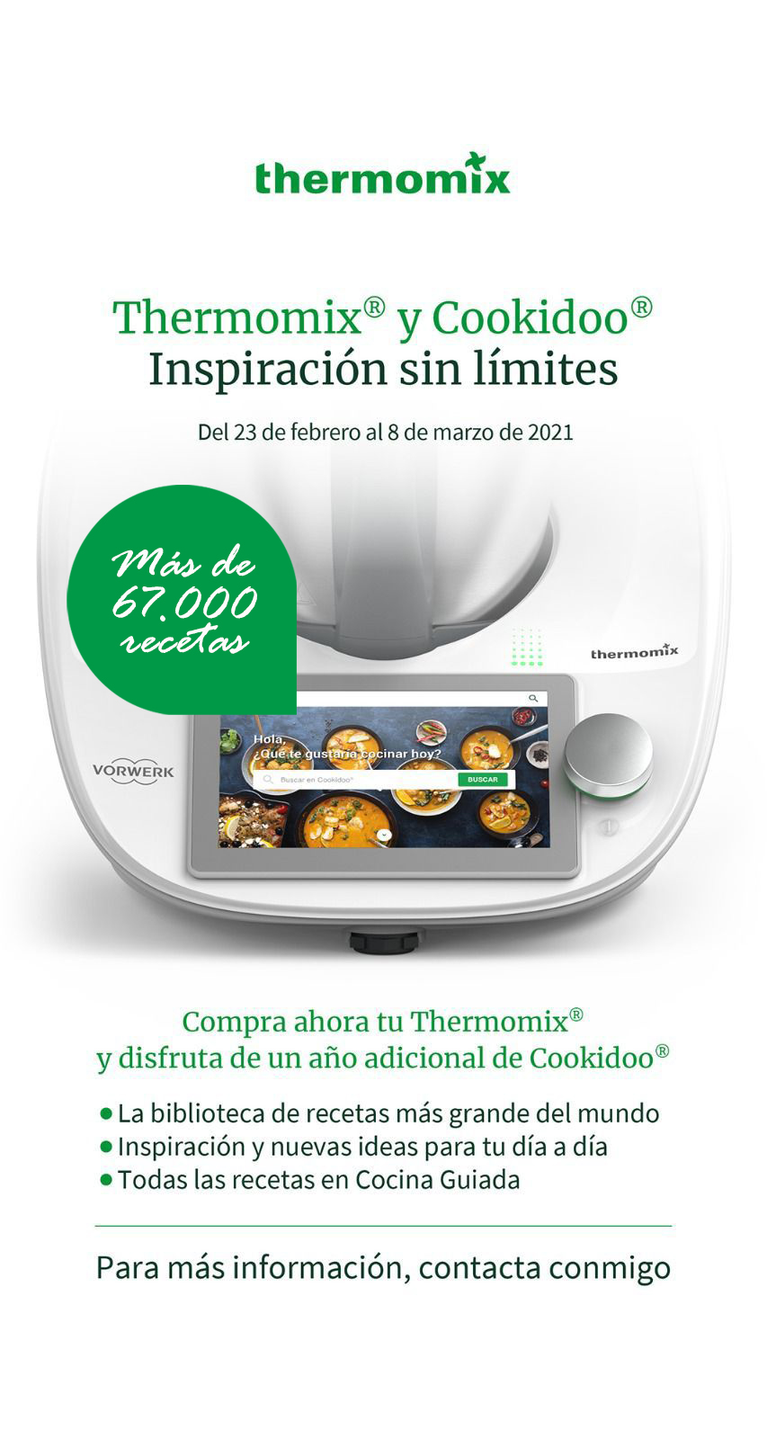 Opcion Thermomix La Mejor Forma De Comprar Thermomix 1 Ano Gratis A Cookidoo Noticias Blog Blog De Vanessa Villegas Terrin De Thermomix Tarragona