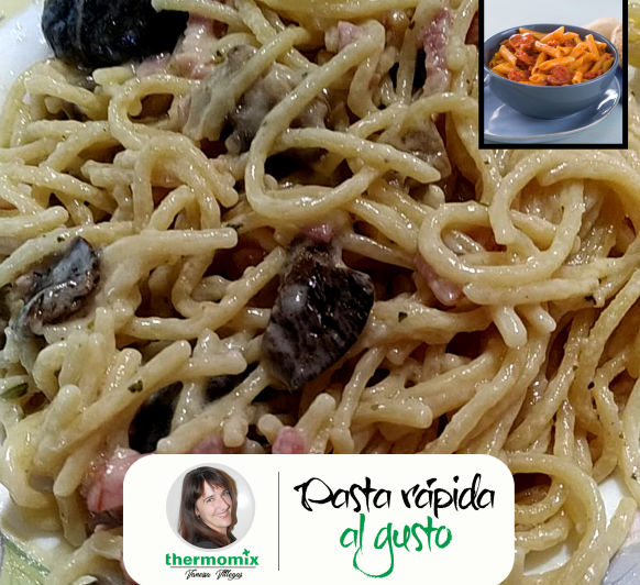 Receta Thermomix® - Pasta Macarrones o espaguetis, boloñesa, carbonara - receta versátil al gusto