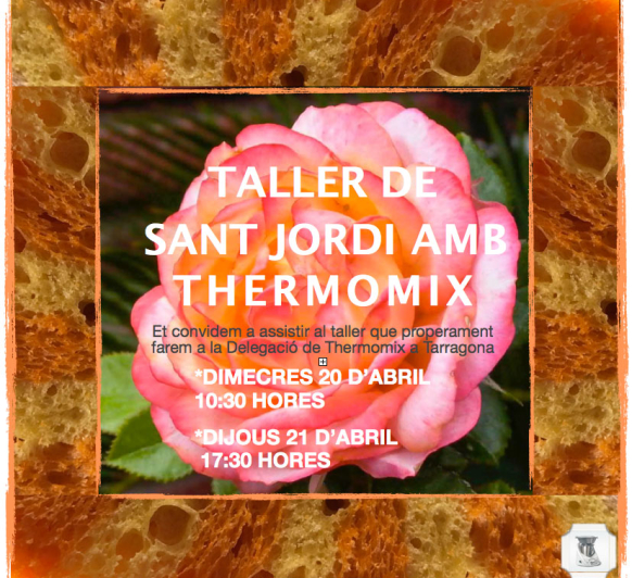 TALLER DE SANT JORDI AMB Thermomix® 