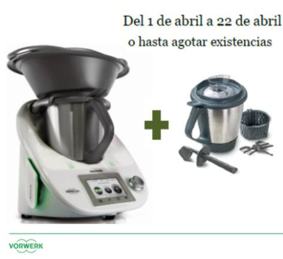 Thermomix® TM5 EDICION. ÚLTIMA OPORTUNIDAD